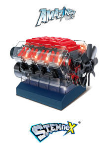 Stemnex - V8 Motor - Eğitici Oyuncak