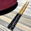 BeeChef Bambu - Desenli 8'li Chopsticks Yemek Çubukları