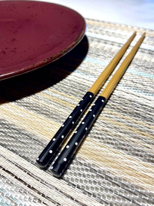 BeeChef Bambu - Desenli 8'li Chopsticks Yemek Çubukları